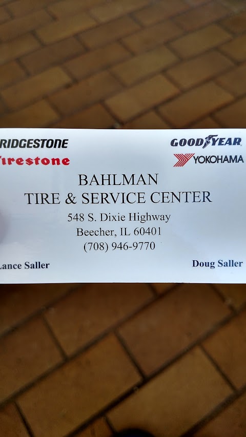 Bahlman Automotive Repair and Tire Sales