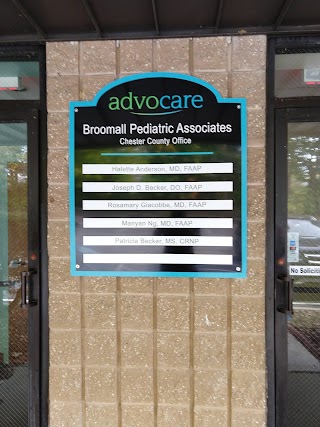 Advocare Broomall Pediatrics- Chester County Office