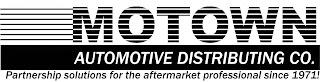 Motown Auto Distributing Co. ( Fisher Auto Parts )