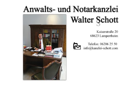 Anwalt und Notar Schott in Lampertheim