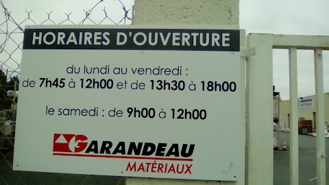 Garandeau Matériaux Poitiers