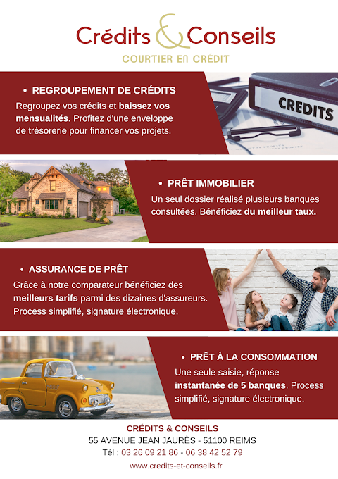 Crédits et Conseils Charleville Mézières - Rachat de crédit - Courtier en crédit