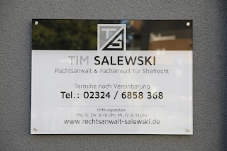 Rechtsanwalt Tim Salewski