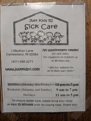 Just Kids RI Sick Care