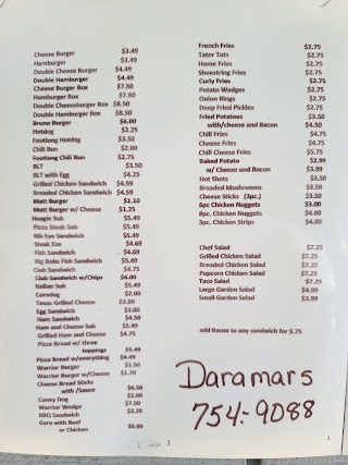 Daramar's Pizza & Restaurant