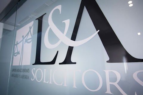 L&A Solicitors Lawyers and Accountants- Abogados, Asesoría fiscal, laboral y contable