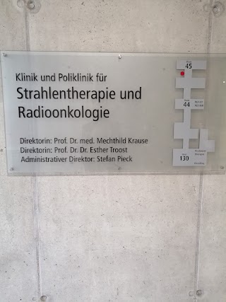 Klinik für Strahlentherapie und Radioonkologie des Universitätsklinikums Dresden