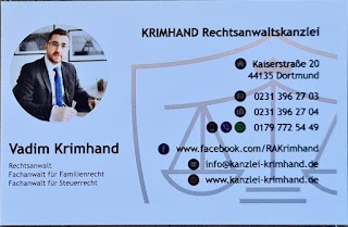 KRIMHAND | Rechtsanwaltskanzlei - Rechtsanwälte, Fachanwälte