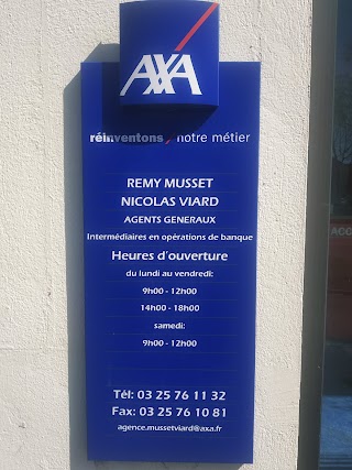 AXA Assurance et Banque Musset Et Viard