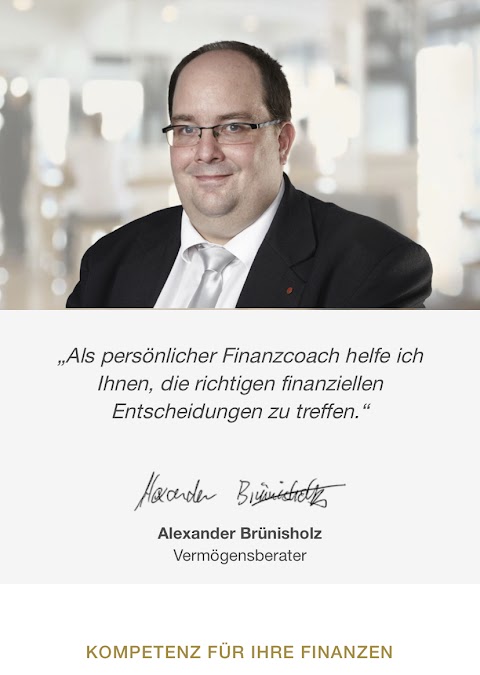 Alexander Brünisholz - Vermögensberater mit Herz und Verstand