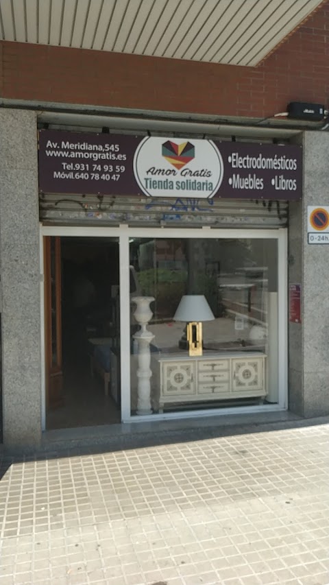 Amor Gratis Tienda Solidaria Electrodomésticos Muebles Libros