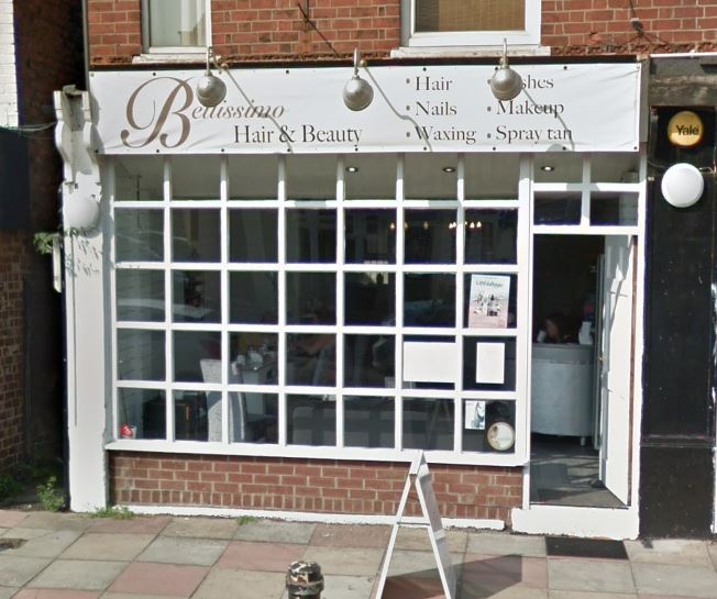 Bellissimo Hair & Beauty in 152 Grenville St, Edgeley, Stockport SK3 9EU, UK - Beauty Salons And Hairdressers featuring Restroom