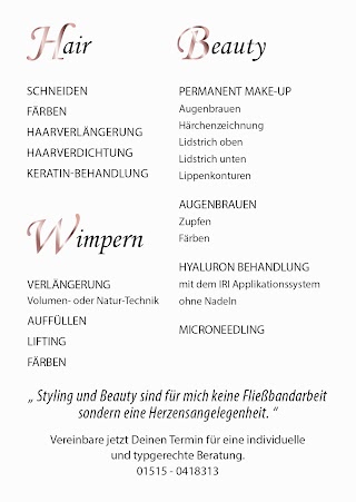 Herzstück Friseur & Kosmetik by Jenny