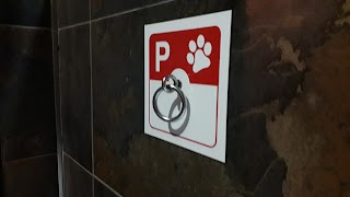 Parking Canino - Placas pared para atar Perros