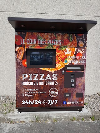 Pizzas à emporter distributeur 24h/24 - 7j/7