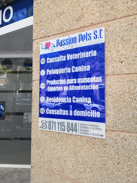 PASSION PETS - VETERINARIA Y PELUQUERIA CANINA