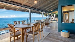 Ocean Front Cottage, Hale Lula Beach House Rental, 2 br