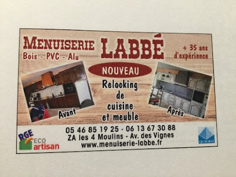 SARL LABBE Menuiserie-Ebenisterie