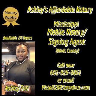 Ashley Affordable Notary (Mildred's Closet) $10 & up