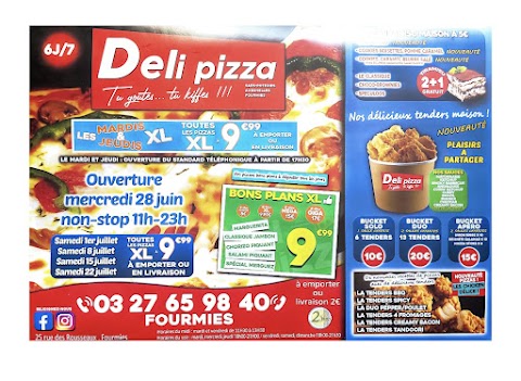 Deli pizza Fourmies