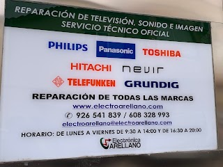 ELECTRONICA ARELLANO SERVICIO TECNICO DE REPARACION DE TV, AUDIO, VIDEO...