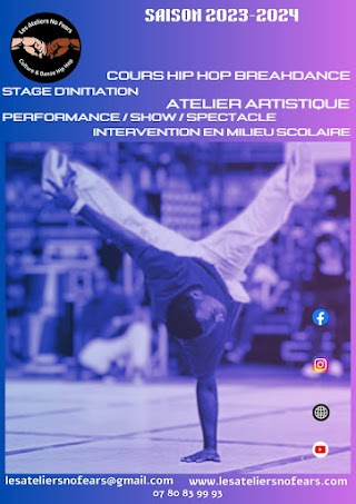 Les Ateliers No Fears- Culture & Danses Hip Hop