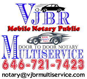 24 HOURS BRONX MOBILE NOTARY PUBLIC