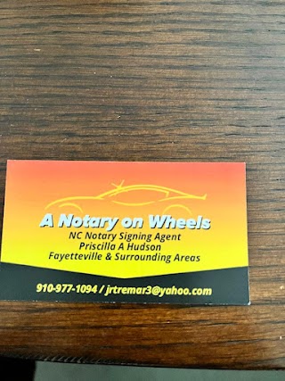 A Notary on Wheels, Fayetteville, NC
