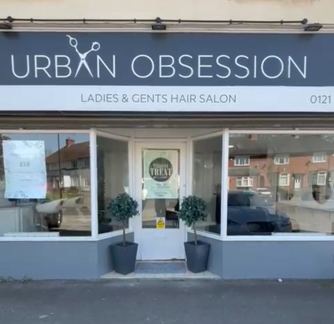 Urban Obsession Ladies & Gents Hair Salon in 366 Gospel Ln, Solihull, Birmingham B27 7AJ, UK - Beauty Salons And Hairdressers featuring Restroom, Good for Children
