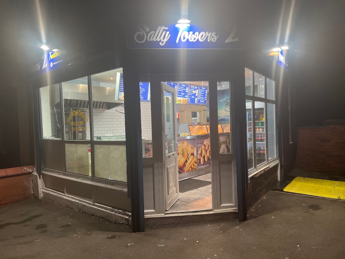 SALTY TOWERS FISH BAR 2 in 67 Dale St, Edgeley, Stockport SK3 9QE, UK - Restaurants featuring Serves Lunch, Serves Dinner, Takeout, Delivery, Children's Menu, Good for Children