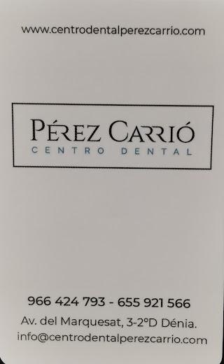 Pérez Carrió, J.C. Dentista Dénia