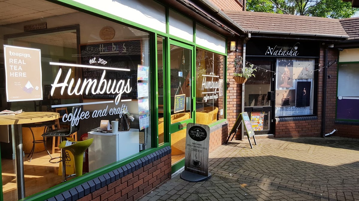 Emma's Humbugs Coffee & Crafts in Unit 5-6, Pennyfarthing Arcade, High St, Sedgley, Dudley DY3 1RW, UK - Cafes featuring Dine-In, Reservable, Serves Breakfast, Serves Lunch, Serves Dinner, Serves Brunch, Serves Vegetarian Food, Takeout, Outdoor Seating, Children's Menu, Dog Friendly, Restroom, Good for Groups, Good for Children, Wheelchair Accessible, Vegetarian Food, Desserts, Coffee