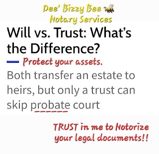 Dee's Bizzy Bee Notary/Signing Agent Services...APPOINTMENT REQUIRED!!!