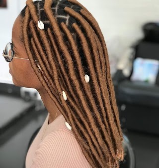 Boucle Colorée - coiffure afro et européenne
