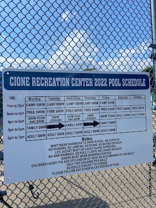 Cione public swimming pool