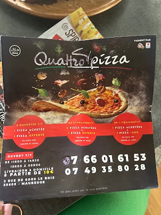 Quattro pizza