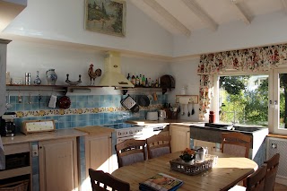 Ferienhaus Vogelsbergblick: Luxus Ferienhaus mit Hund mieten, eingezäunt, Alleinlage, Sauna, Kamin, Vogelsberg, Deutschland