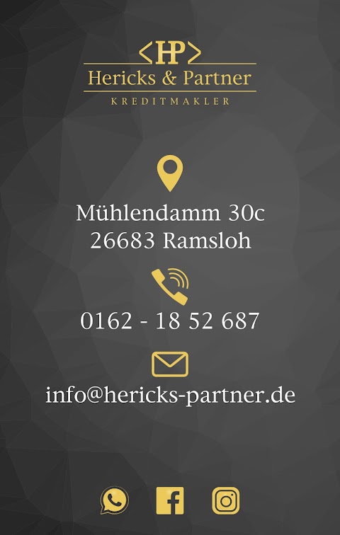 Hericks & Partner | KREDITMAKLER