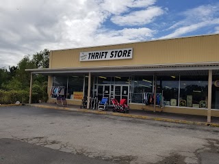 Helping rock thrift store