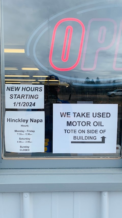 NAPA Auto Parts - Auto Parts of Hinckley