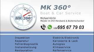 MK 360° Boat & Car Service - Deutsche KFZ Meisterwerkstatt & Bootsmechaniker (Campos Mallorca)