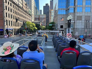 Boston Sightseeing Open-Top City Sightseeing Bus