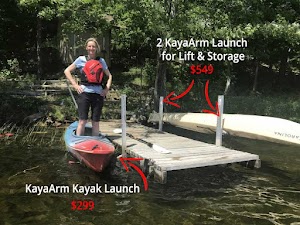 KayaArm Launch Dock & Kayak Stabilizing System