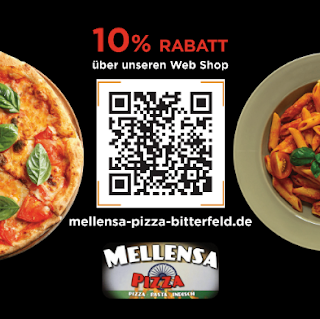 Mellensa Pizza Bitterfeld-Wolfen - 10% Rabatt NUR über unseren Webshop