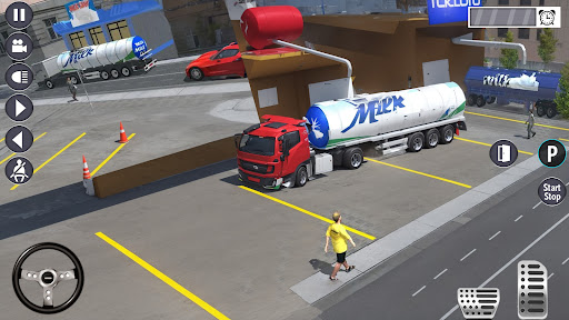 Screenshot Cattle Farming Milk Transport