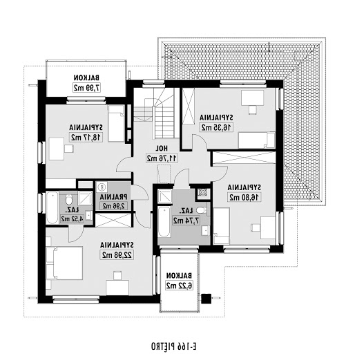 E-166 - Rzut piętra