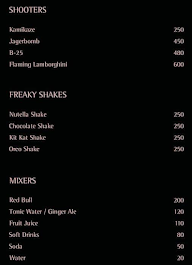 Andromeda Quarter Bandit menu 5