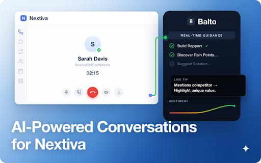 Balto Nextiva Integration screenshot 1