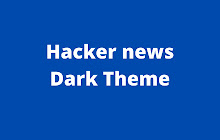 Hacker News Dark Theme small promo image