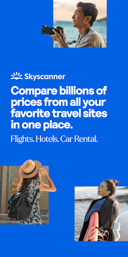 Skyscanner Flights Hotels Cars screenshot #0